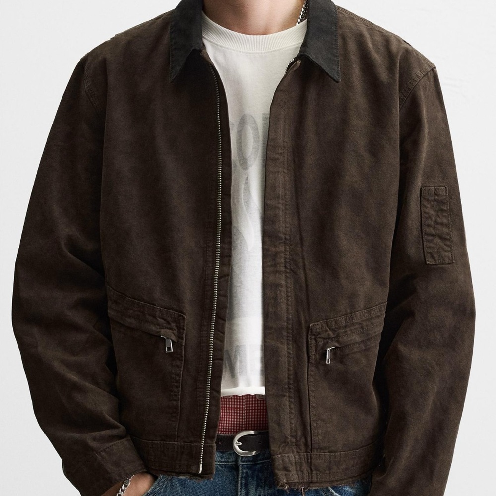 Zara Animal Print Jacket